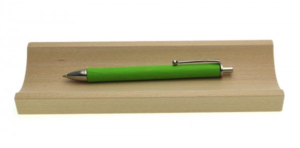 Kugelschreiber Allwood grün in Stifteschale Line.jpg