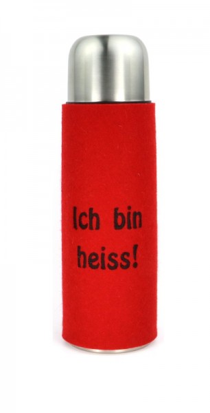 Ich bin heiss rot Thermoskanne.jpg