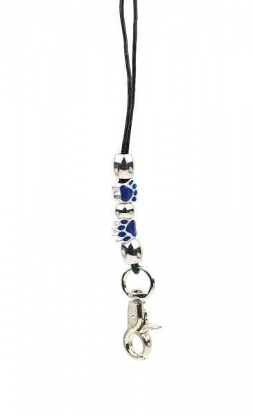 Pfeifenhalsband Premium Leder Tatzen blau.jpg