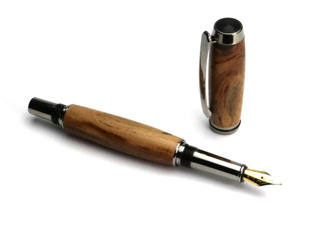 Handgedrechselter Füller Weinrebe | Füller | Schreibgeräte | Büro